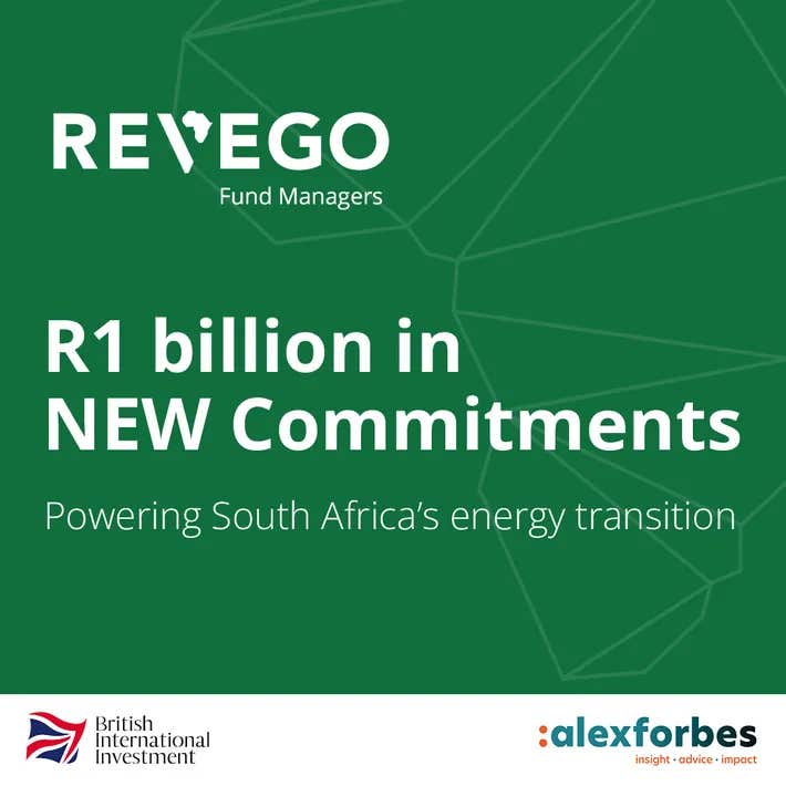 Investec-Backed Revego Lands $62 Million for South Africa Energy